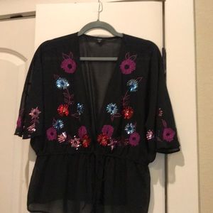 Super fun too with peplum .. beaded